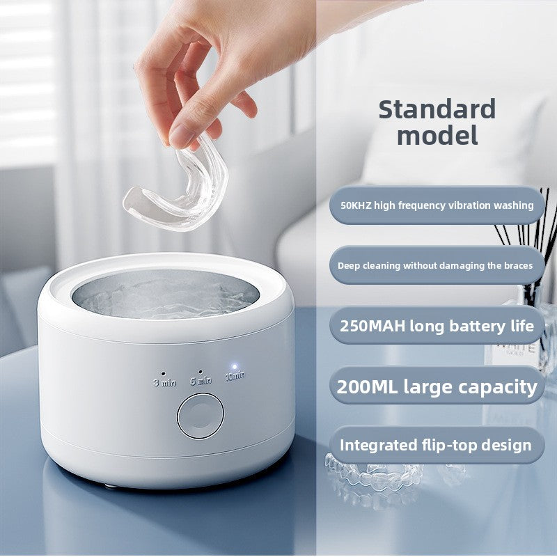 Portable Ultrasonic Denture Jewelry Cleaner