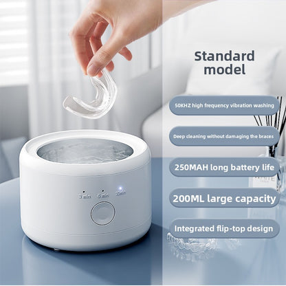 Portable Ultrasonic Denture Jewelry Cleaner