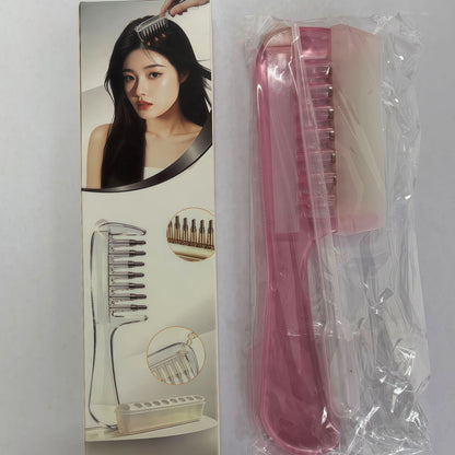 Red Light Electric Scalp Massager Comb with Essential Oil Applicator