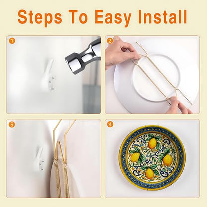 10 Inch Lemon Fruit Decorative Wall Plate - Summer Wobble-Plate Display with M Hanger