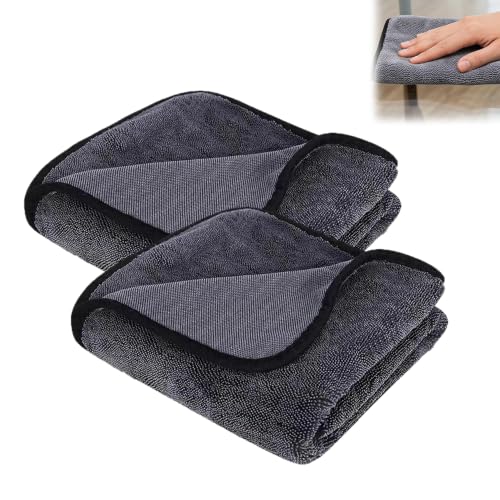 Growalleter XXL Microfiber Window Cleaning Cloth 24x16, Reusable & Absorbent