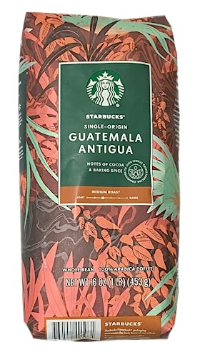 Starbucks Medium Guatemala Antigua Whole Bean Coffee (1 lb)