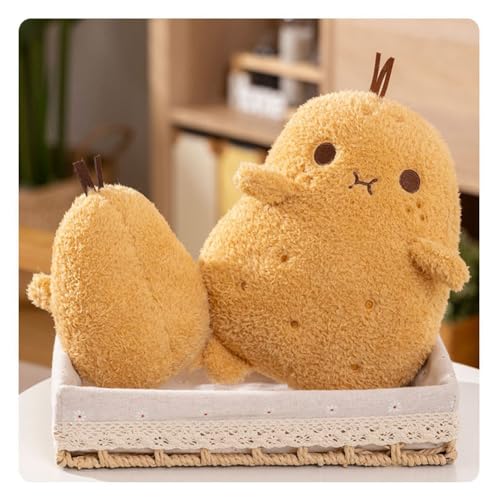 9.8 Inch Cute Potato Plush Pillow Toy - Kawaii Food Stuffed Animal