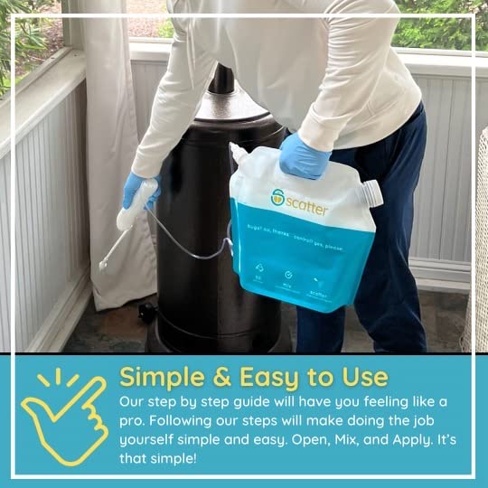 Scatter DIY Pest Control Kit - Pro Grade Insecticide Bug Killer Spray | Fast-Acting, Long-Lasting Protection