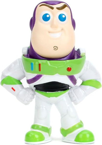 Jada Toy Story Metalfigs 4-Pack - Buzz Lightyear, Woody, Alien & Lotso | 2.5” Diecast Collectible Figures for Kids Ages 8+