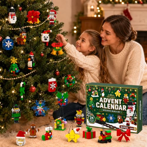 Celltestria Advent Calendar 2026 Christmas Building Toy Set Xmas