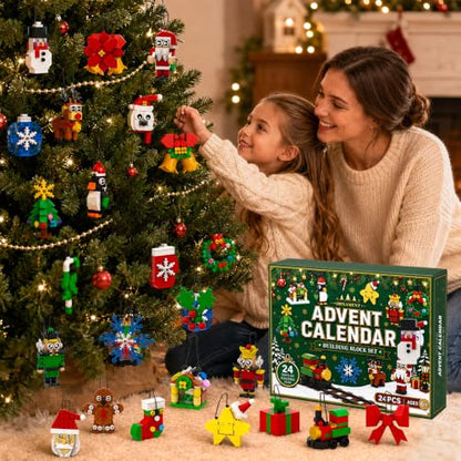 Celltestria Advent Calendar 2026 Christmas Building Toy Set Xmas