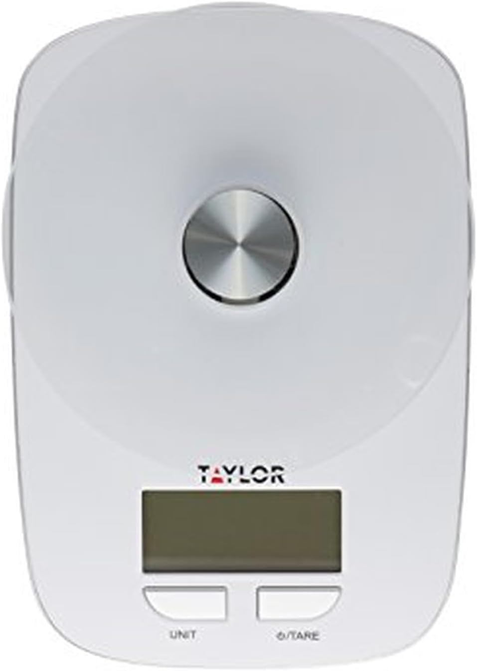 Taylor Precision Products Digital Kitchen Scale - Sleek Glass Platform Design | White Finish, One Size