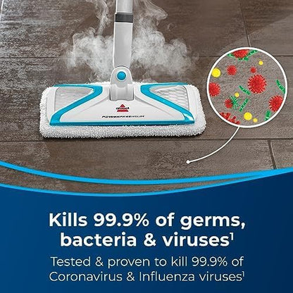 BISSELL PowerFresh Slim 3‑in‑1 Steam Mop & Handheld Steamer, Extension Wand, On‑Board Tool Kit, Multi‑Surface Cleaner for Sealed Hard Floors 2075A
