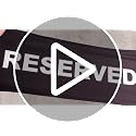 12 Pack Reserved Chair Bands - Stretch Seating Signs for Events & Weddings