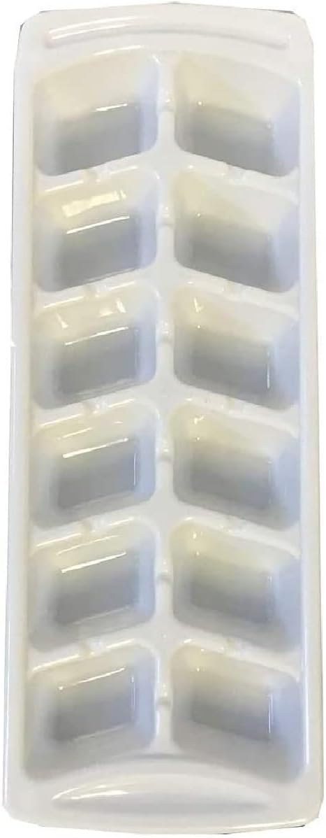 Skiennix 4-Pack Stackable Ice Cube Trays - BPA-Free Plastic, 12-Cube Set for Drinks & Meal Prep