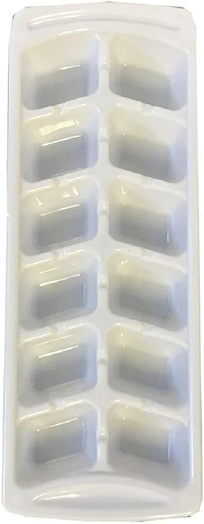 Skiennix 4-Pack Stackable Ice Cube Trays - BPA-Free Plastic, 12-Cube Set for Drinks & Meal Prep