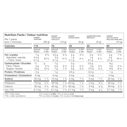 kinder advent Calendar, 182g (Brown)