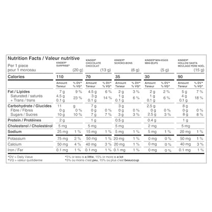 kinder advent Calendar, 182g (Brown)