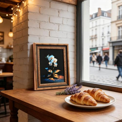 Vintage 8x10 Gold Picture Frame - Antique Photo Frame with Wall Mount & Stand - Variation FGXK-8X10-G-1P