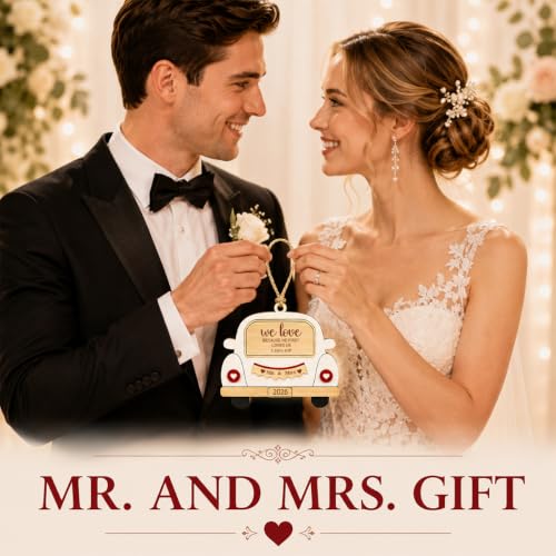 Love Christian Wedding Gift Ornament for Couples - Christmas Home Decor