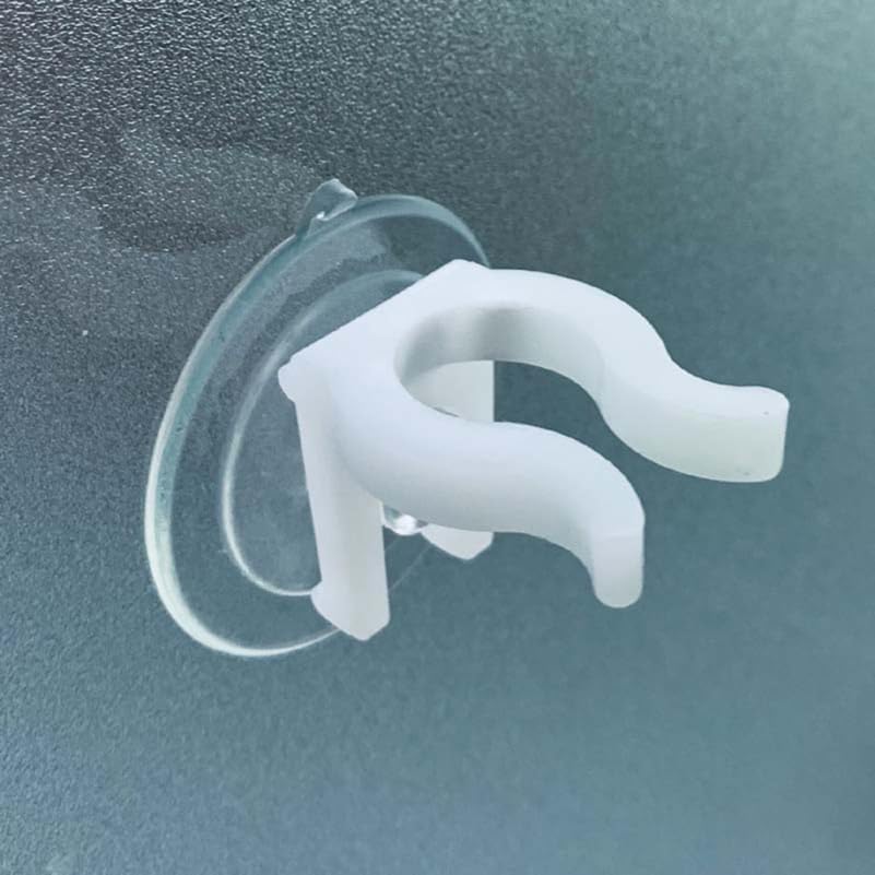Skiennix LED Candle Light Holder - 8Pcs Suction Cup Clips for Windows | Strong Hold for Home Decor & Parties
