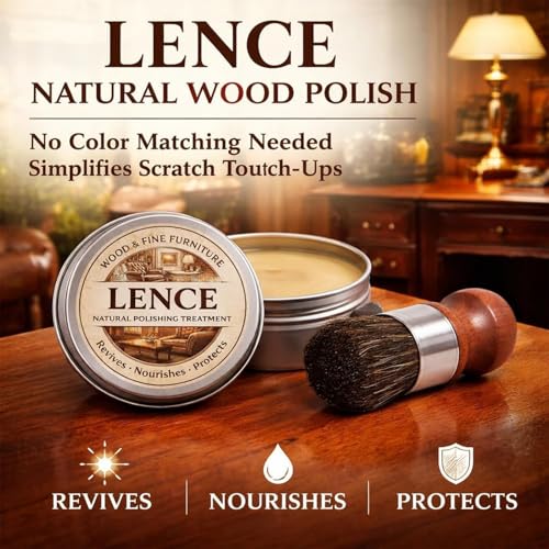 Wood Scratch Repair Cream - Lence Furniture Magic Stuff, 1 Bottle