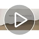 Twin Quilt Set with Wave Pattern - Washed Blue Bedspread 2 Pack - Linen Embossed Design