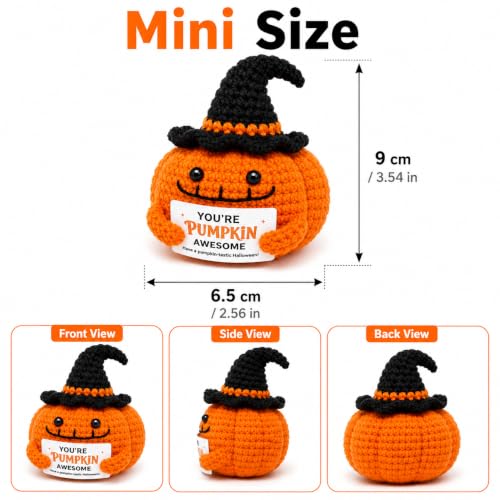 Mini Pumpkin Halloween Gift Basket Stuffer for Women & Teens