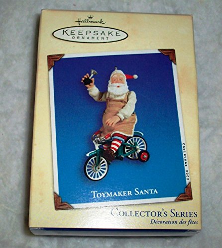 Hallmark Toymaker Santa Ornament 2002 - Rare Collectible Christmas Decor