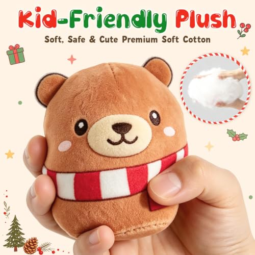 Advent Calendar 2026 - 24 Plush Mini Toys, Gift Box Included - Variation: 24-PACK