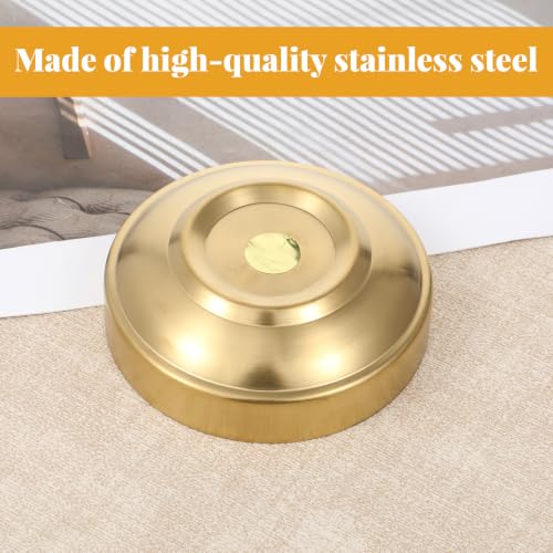 Gold Paper Clip Holder - Desk Organizer for Office & Home