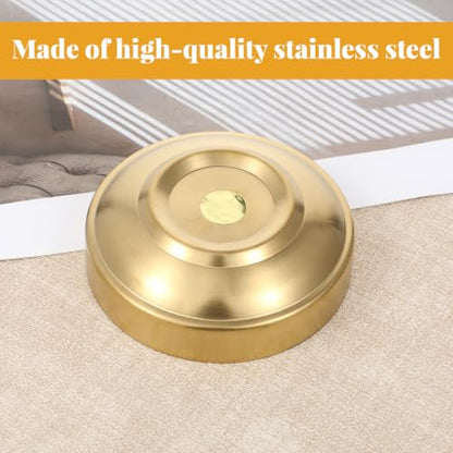 Gold Paper Clip Holder - Desk Organizer for Office & Home