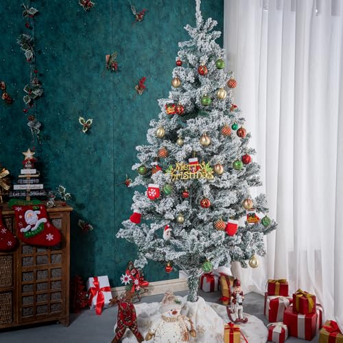 100Pcs Shatterproof Christmas Ornaments Set - Gold, Red & Green Holiday Decorations