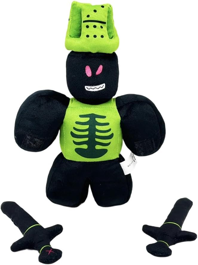 Skiennix Plush Toy - 11 Inch Adorable Killer Stuffed Animal with Detachable Sword | Perfect Gift for All Ages