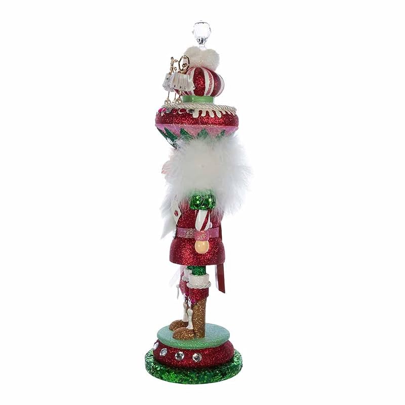 18-Inch Pink & Green Ballet Soldier Nutcracker - Hollywood Kurt Adler
