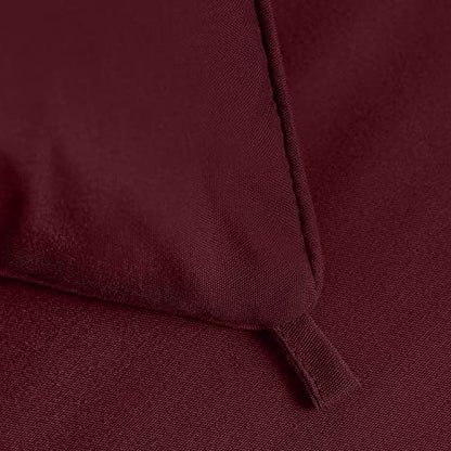 Utopia Bedding Comforter Duvet Insert, Quilted Comforter with Corner Tabs, Box Stitched Down Alternative Comforters Queen Size (Burgundy, Pack of 4)