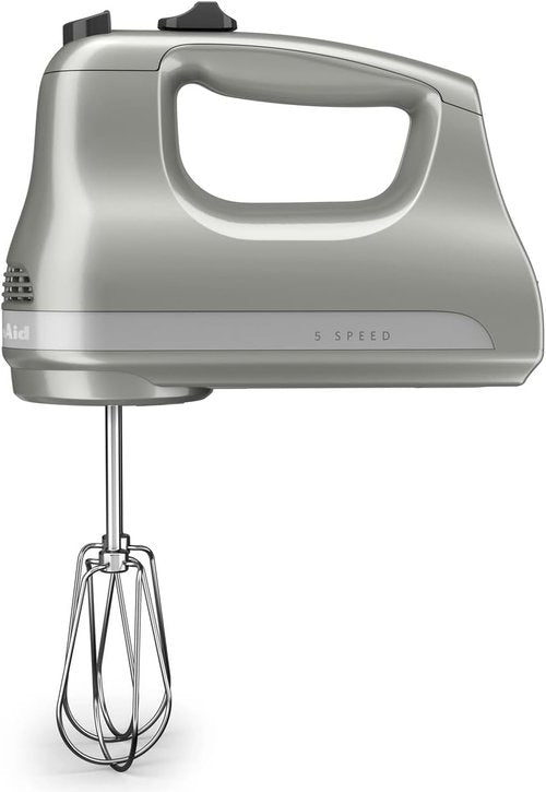 KitchenAid 5-Speed Hand Mixer - Ultra Power Performance in Contour Silver Finish