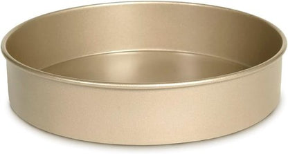 Glad Round Baking Pan - Nonstick Heavy Duty Bakeware for Cakes & Desserts | 9.6 Inches