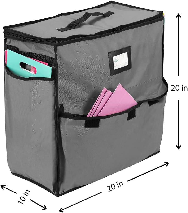 ProPik Holiday Storage Organizer | Unique Gift Bag & Wrapping Accessories - Gray