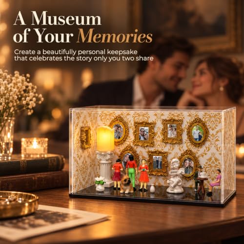 DIY Mini Shadow Box Frame Kit for Personalized Memory Display
