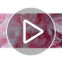 Pink Frostfall Fir 6ft Artificial Christmas Tree - Slim Prelit Xmas Tree with 260 LED Lights