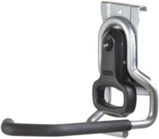 Rubbermaid FastTrack Vertical Bike Hook - Heavy-Duty Wall Mount for Garage Storage | Holds Up to 50 Pounds