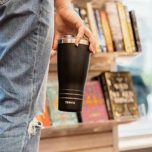 Tervis Traveler Yao Cheng Daydreaming Triple Walled Insulated Tumbler Travel Cup Keeps Drinks Cold & Hot, 30oz, Stainless Steel