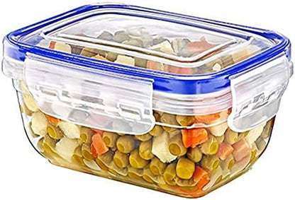 Superio Food Storage Containers - Airtight Leak-Proof Meal Prep Set | BPA-Free Plastic, 3 Sizes