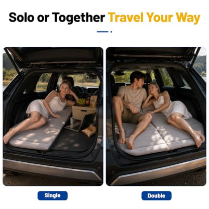 For Jeep Wrangler 2018-2026 Car Mattress Non-Inflatable Bed - MGRFTOX