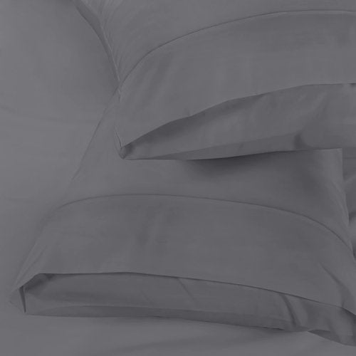 Utopia Bedding Queen Pillow Cases - 12 Pack - Envelope Closure - Soft Brushed Microfiber Fabric - Shrinkage and Fade Resistant Pillow Covers Queen Size 20 X 30 Inches (Queen, Grey)