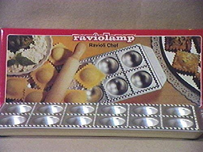 CucinaPro 127-06 Raviolamp Pasta Molds, 6-Pierogi