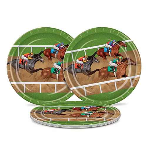 Beistle Horse Racing Plates