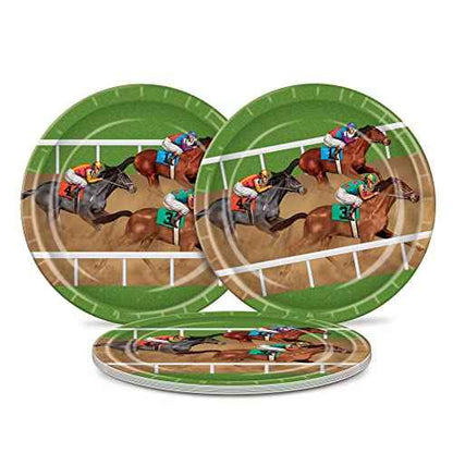 Beistle Horse Racing Plates