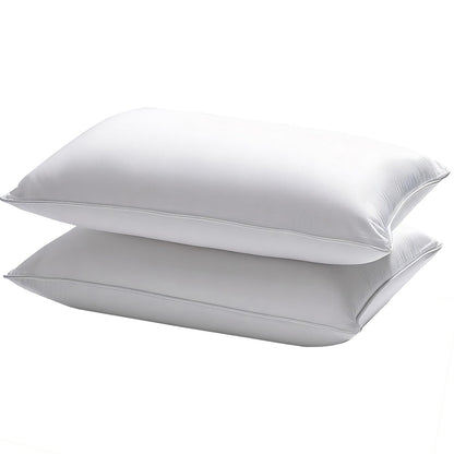 MOONVAN Waterproof Pillow Protectors Queen 20x28 Inches 4 Pack with Zipper Dust Proof Moisture Proof Sweat Proof Pillow Case Cover Protector Soft Cozy White