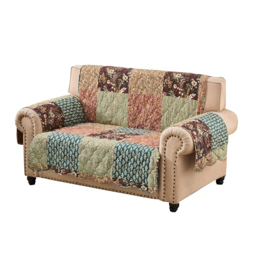 Reversible Furniture Protector for Loveseat - Pet-Friendly, Slip-Proof, 60x70 Inches