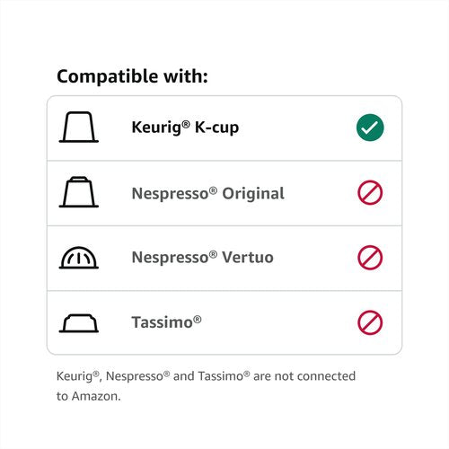 AmazonFresh French Vanilla K-Cups - 80 Ct. Medium Roast Compatible with Keurig Brewer