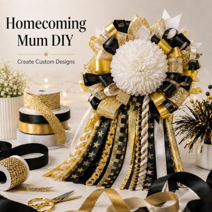 White Homecoming Mum Flower 6.5 Inch Artificial Silk Chrysanthemum Decoration