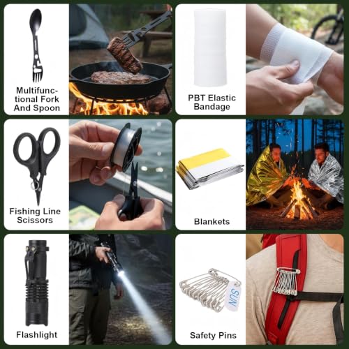 Survival Christmas Advent Calendar 2026 for Men - Outdoor & Emergency Gear